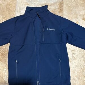 Columbia Navy Softshell Jacket